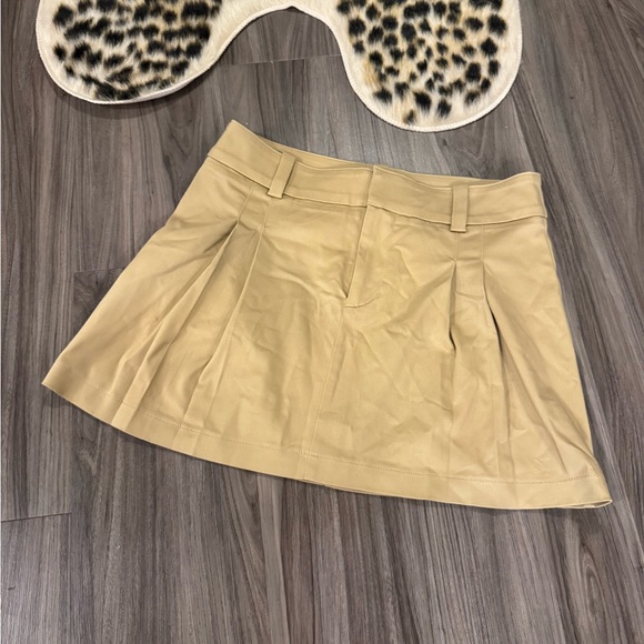 Sunday Best Dresses & Skirts - Khaki skirt Y2K uniform